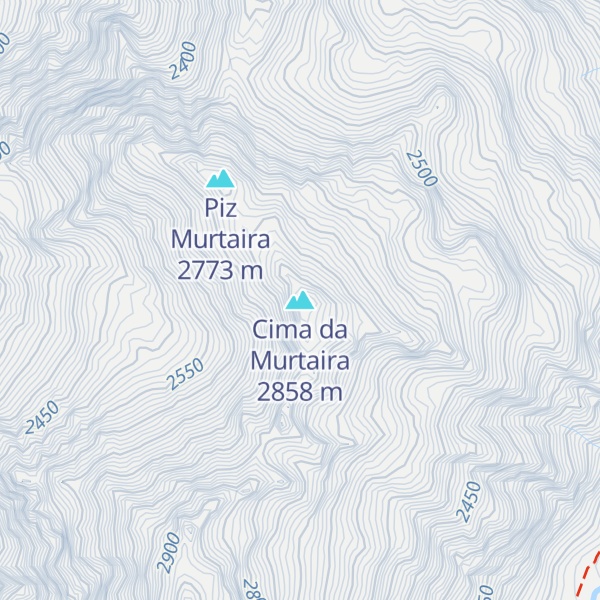 Map of Cima da Murtaira
