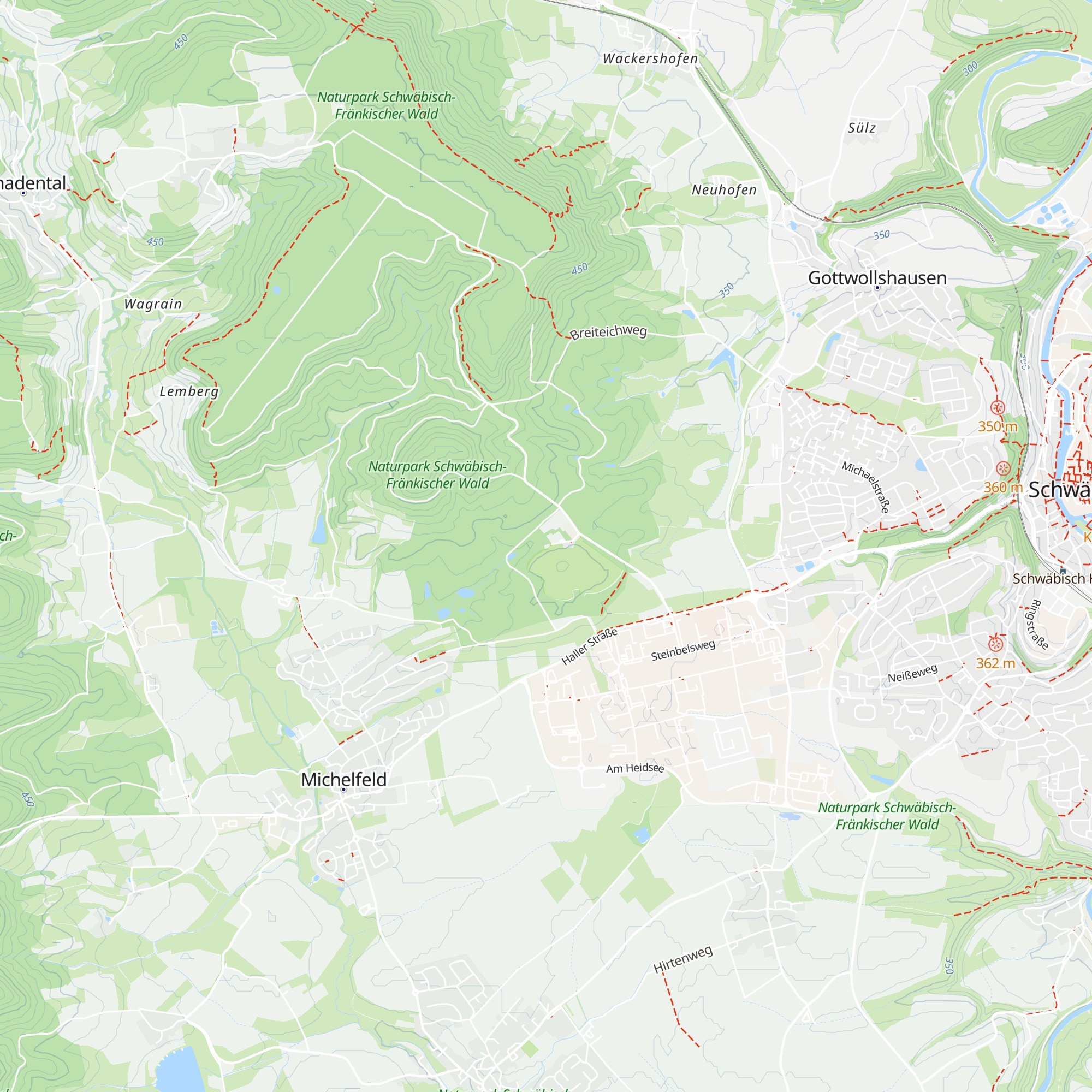 Streifleskopfhütte map