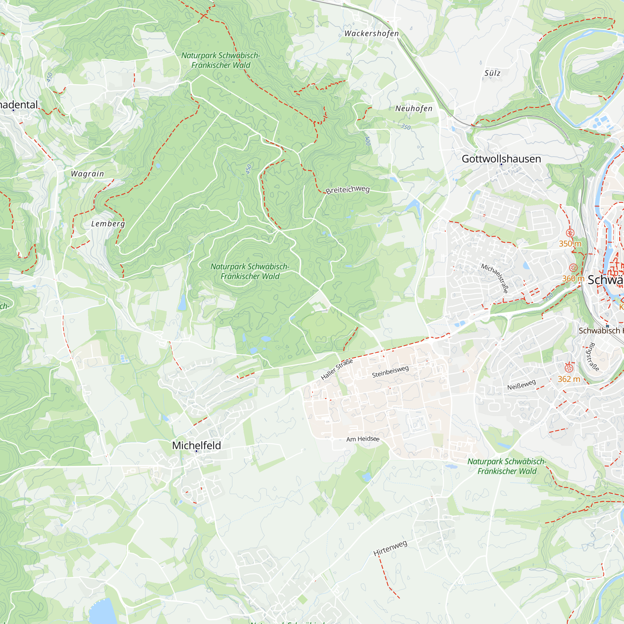 Streifleskopfhütte map