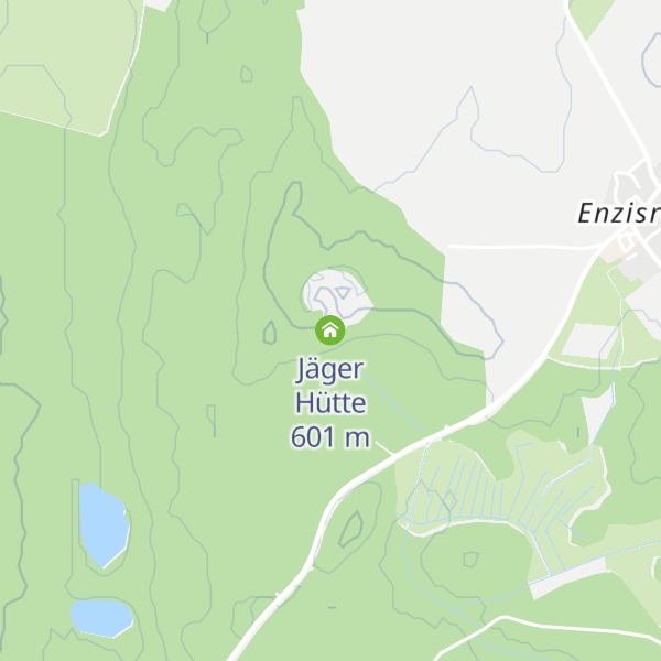 Map of Jäger Hütte