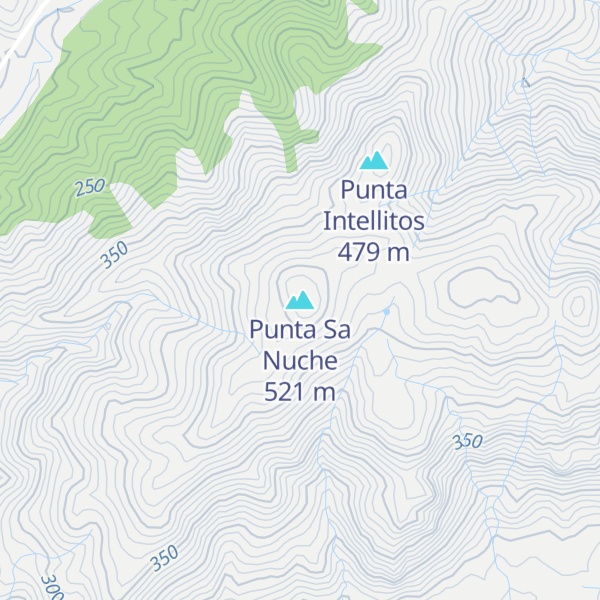 Map of Punta Sa Nuche
