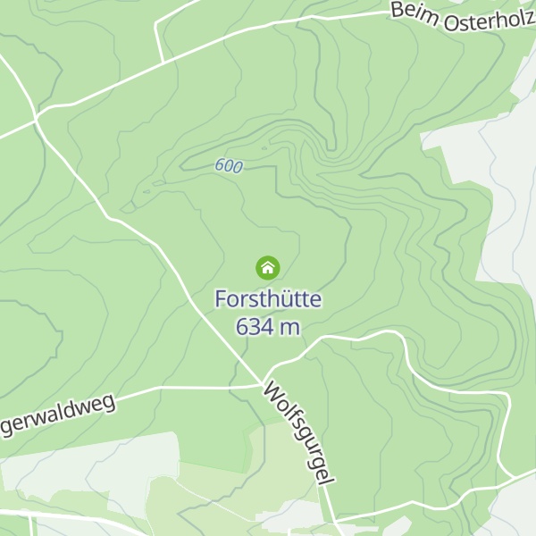 Map of Forsthütte