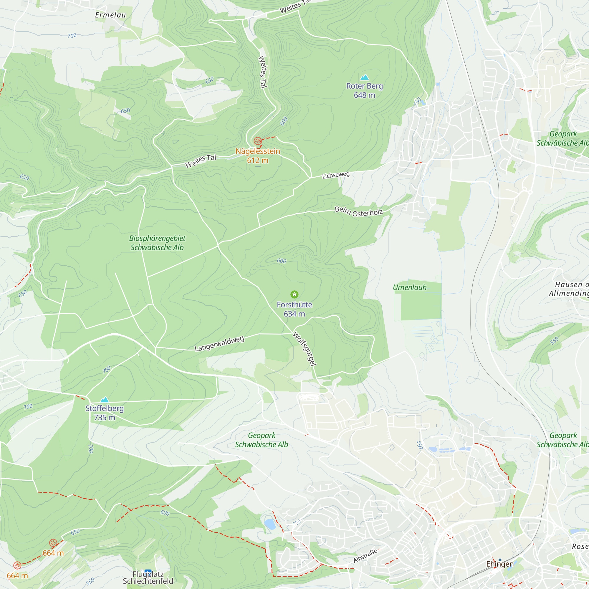 Forsthütte map