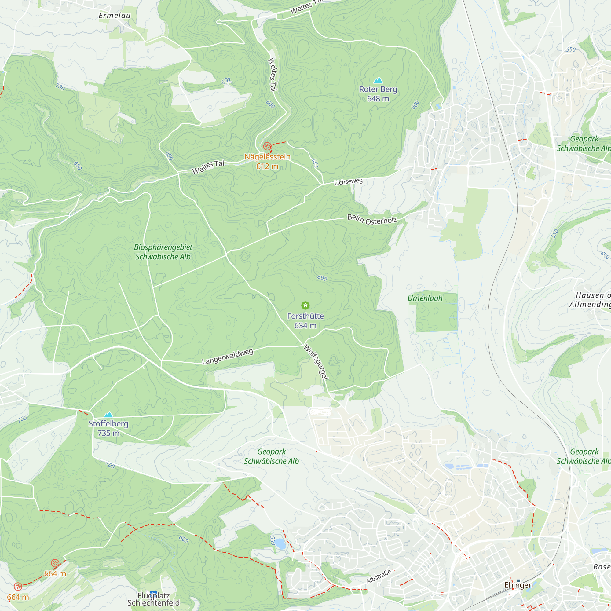 Forsthütte map