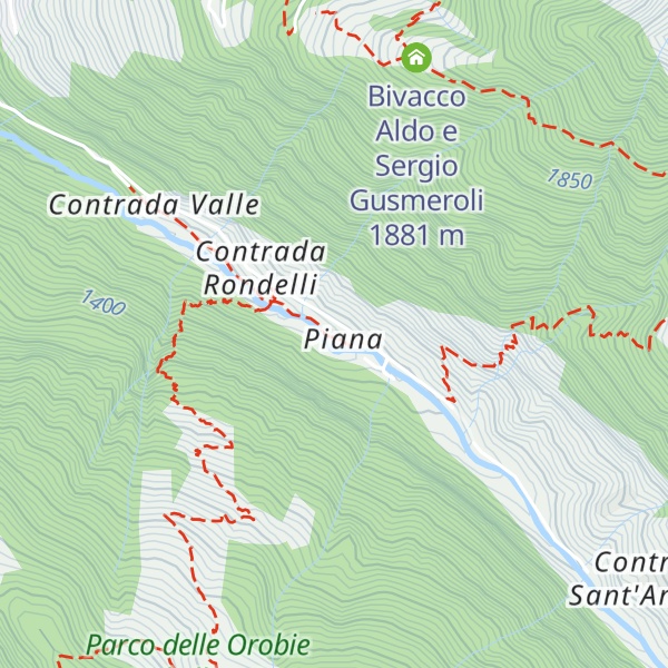 Map of Ex Scuole