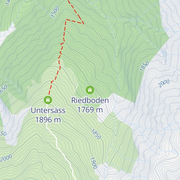 Map of Riedboden