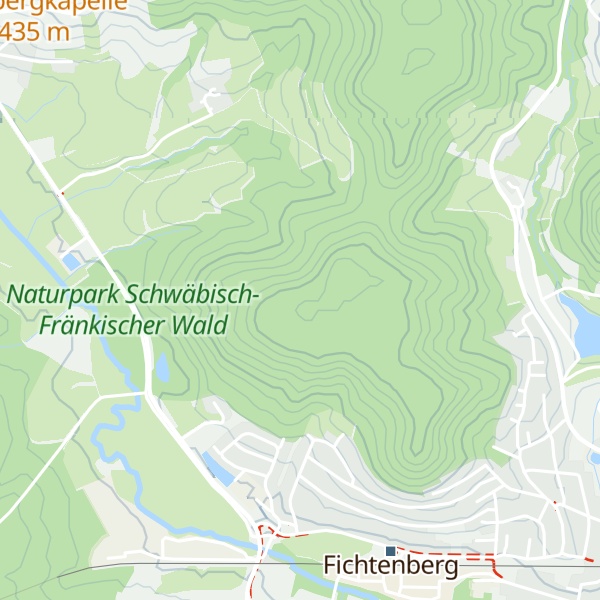 Map of Dendelberg