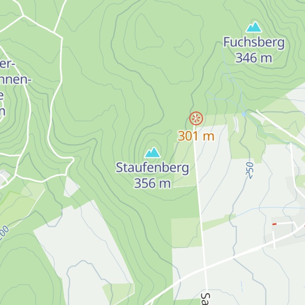 Map of Staufenberg