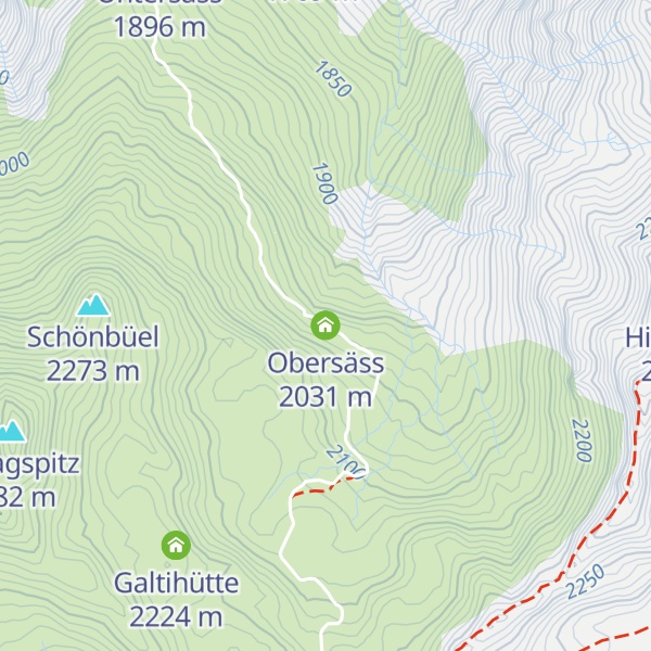 Map of Obersäss