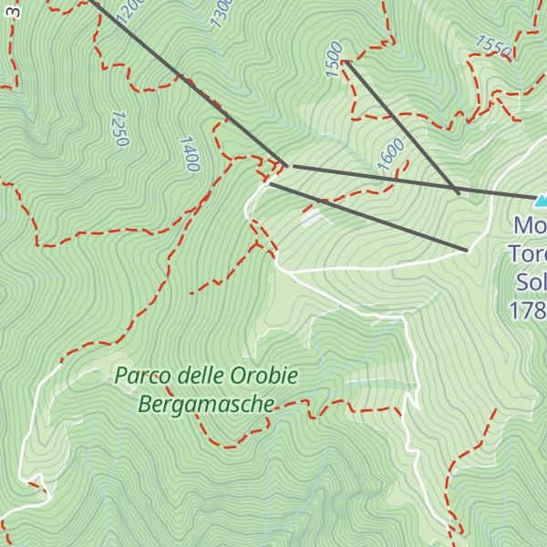 Map of Roccolo Rho