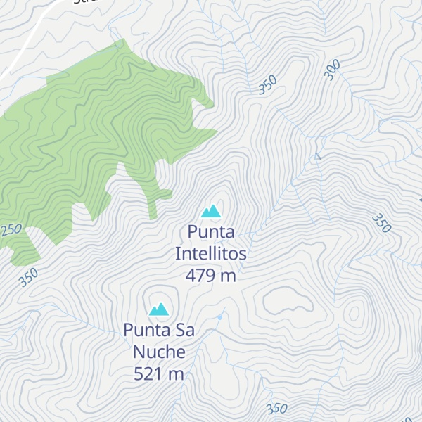 Map of Punta Intellitos