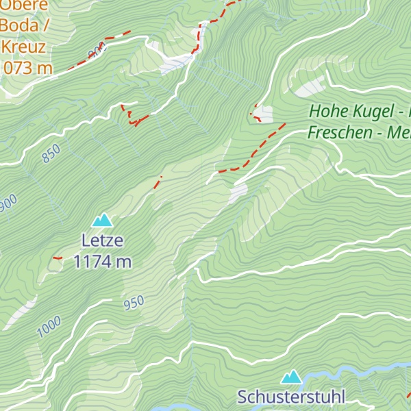 Map of Alpe Almein