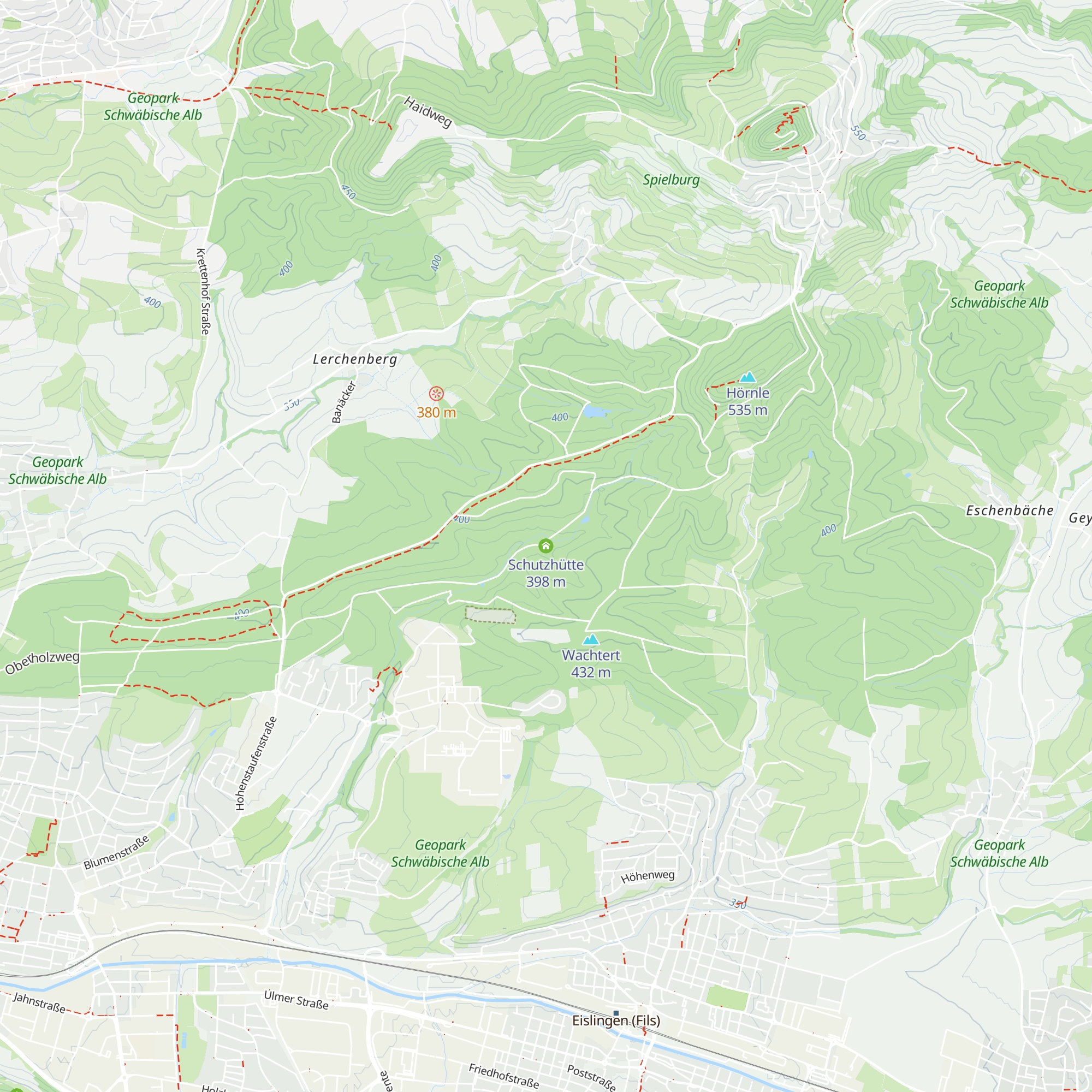 Schutzhütte map