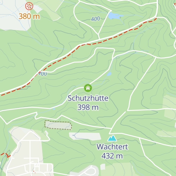 Map of Schutzhütte