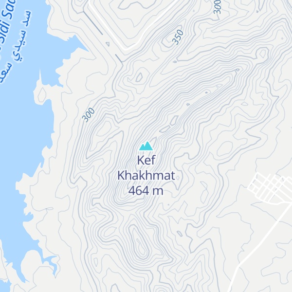 Map of Kef Khakhmat
