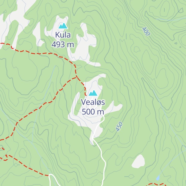 Map of Vealøs