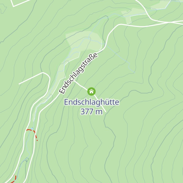 Map of Endschlaghütte