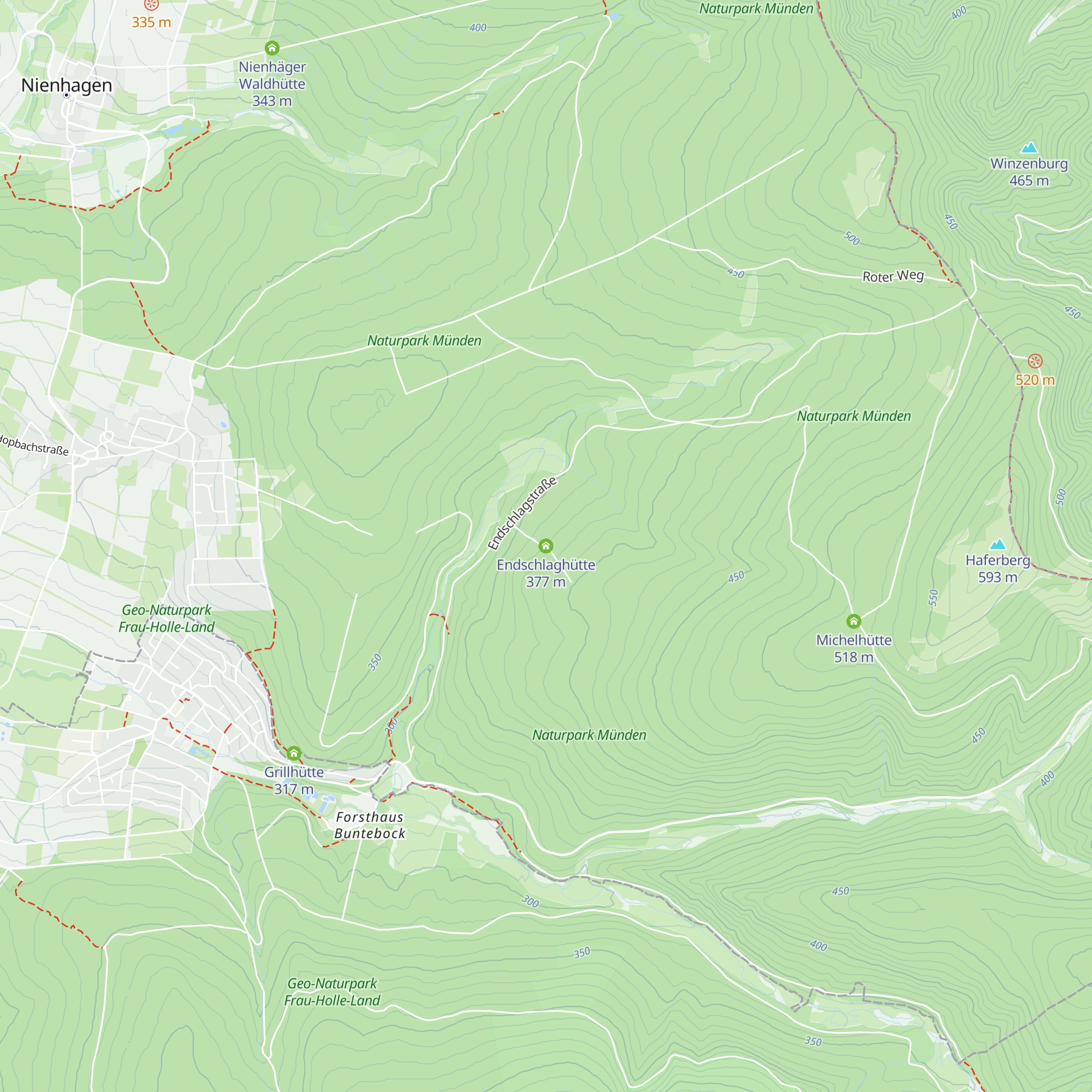 Endschlaghütte map