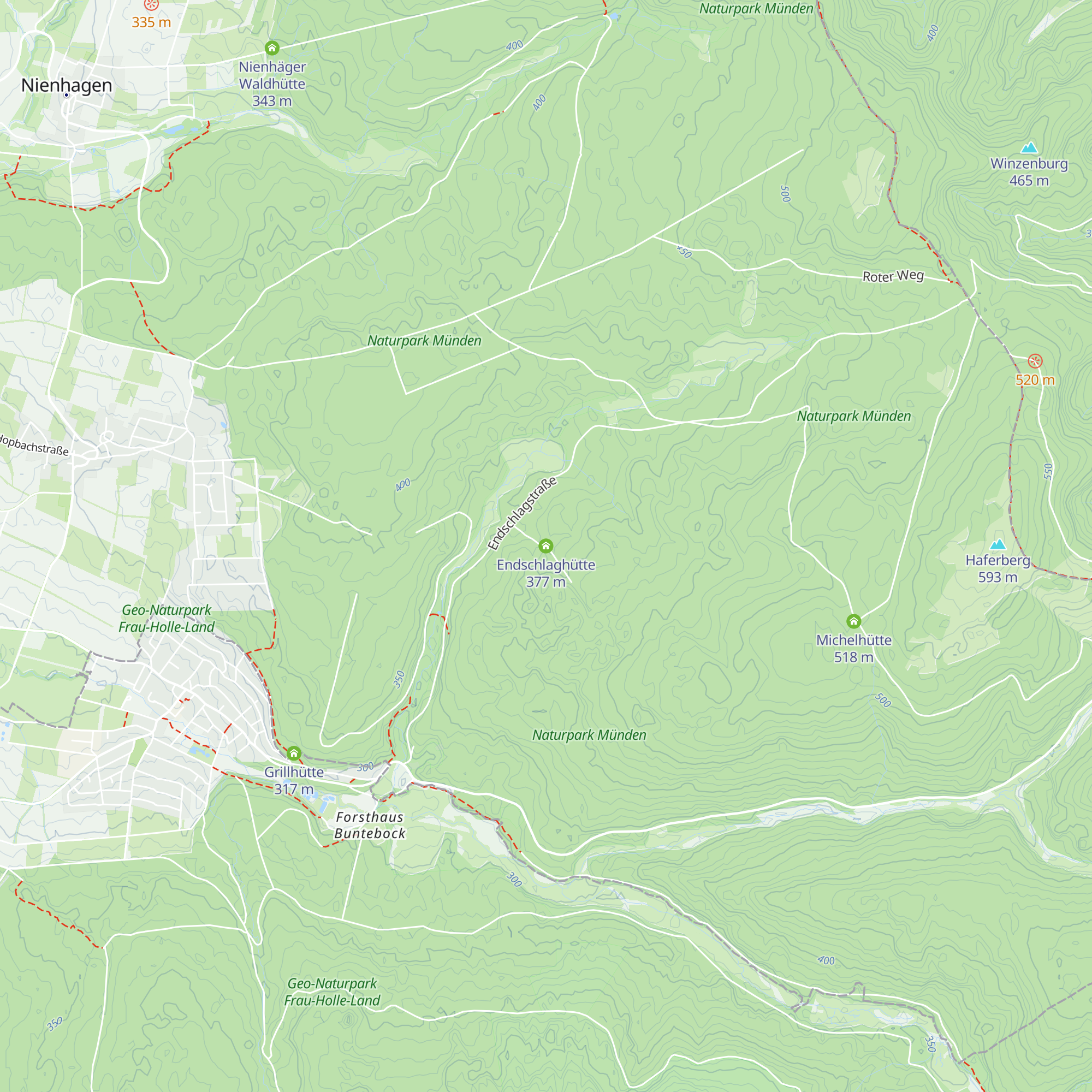 Endschlaghütte map