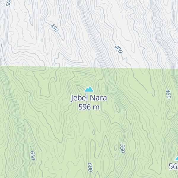 Map of Jebel Nara