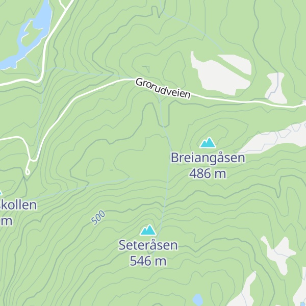 Map of Hakhaugåsen