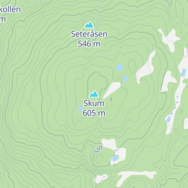 Map of Skum