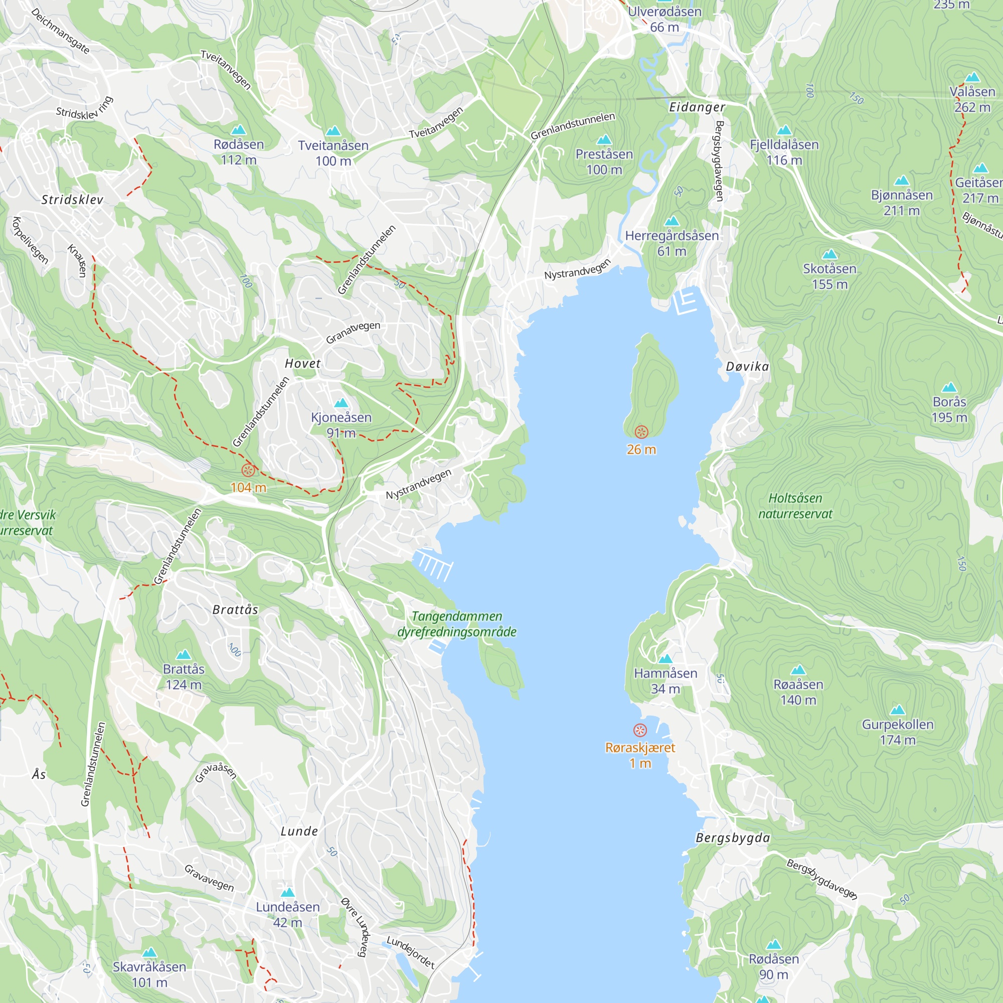 Mule Varde map