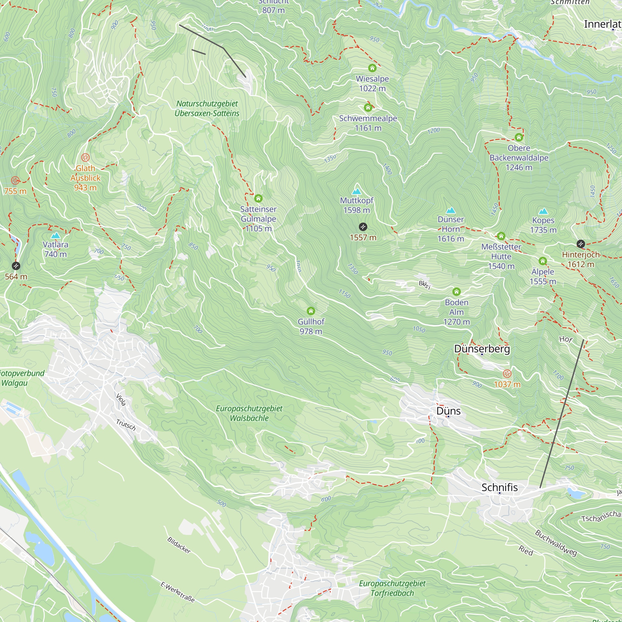 Güllhof map