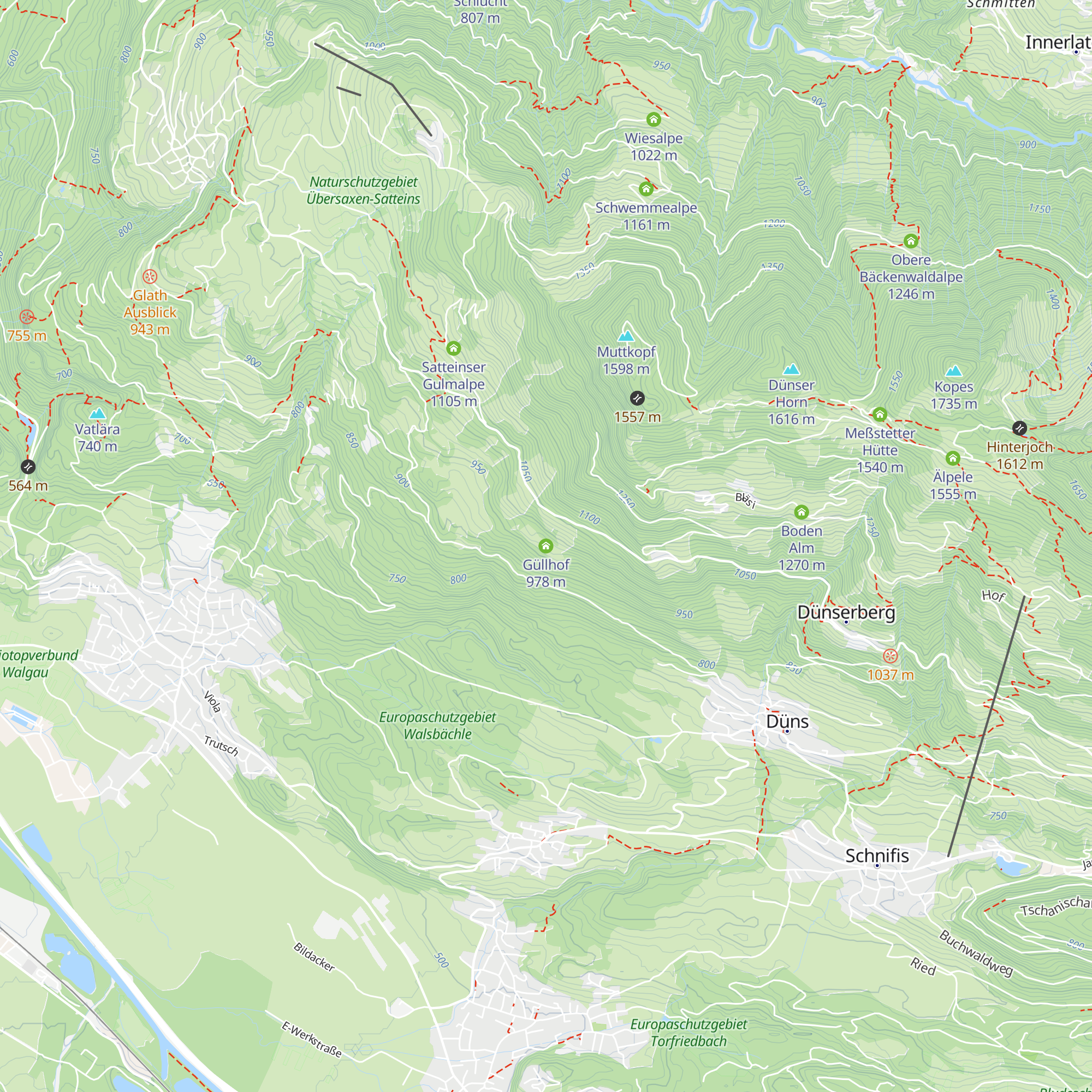 Güllhof map