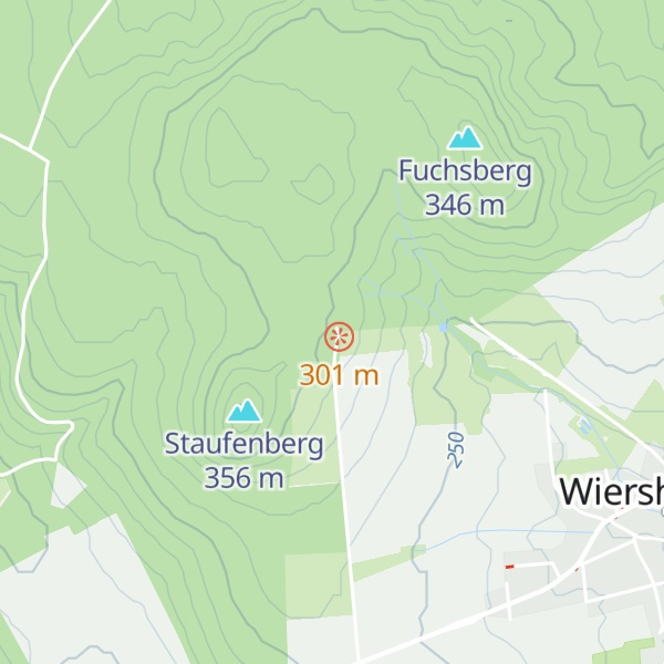 Map of Horst-Böddener-Schutzhütte am Staufenberg