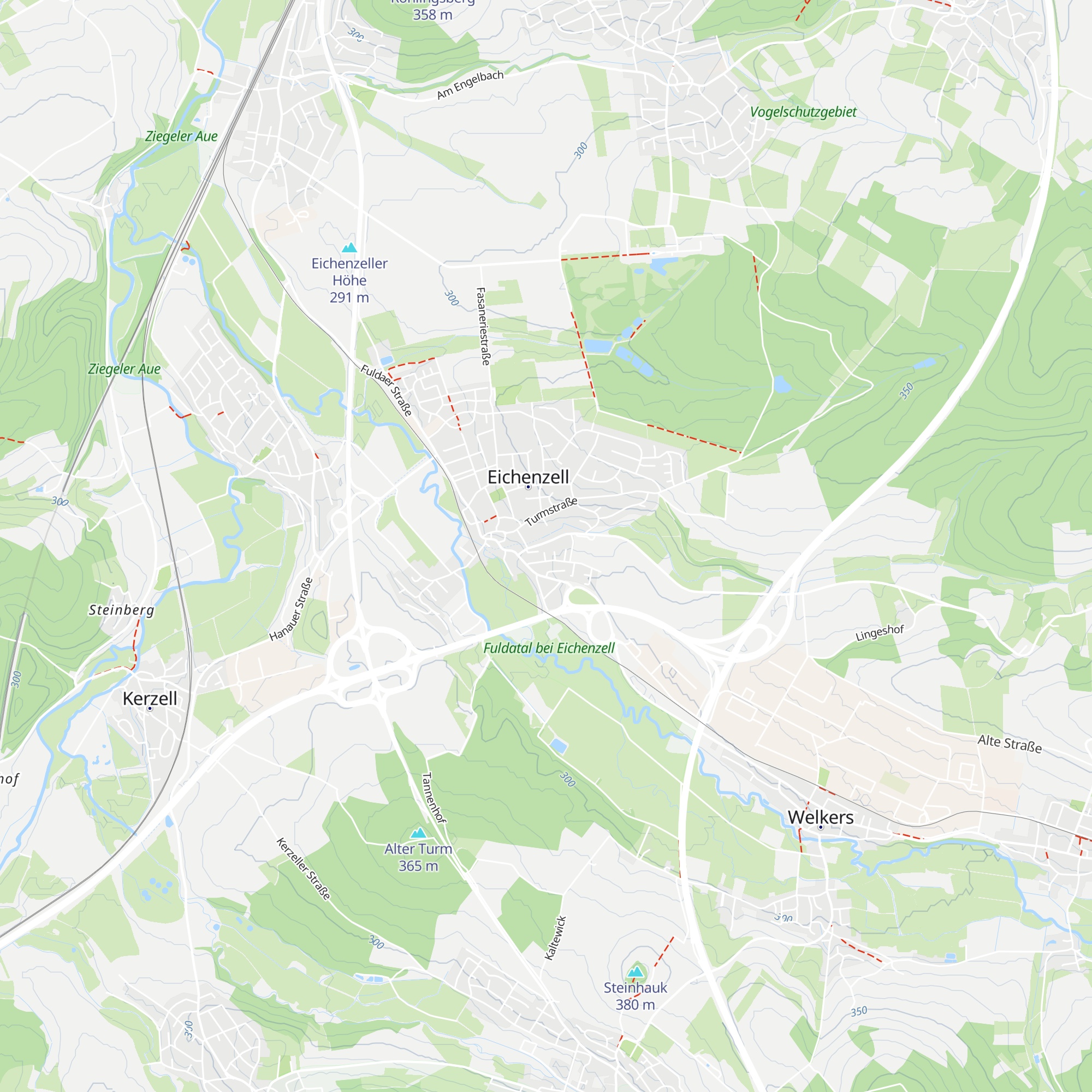 Munkenhütte map
