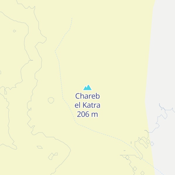 Map of Chareb el Katra