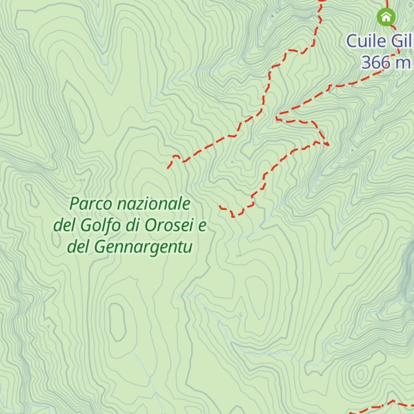 Map of Cuile Truncone Nuovo