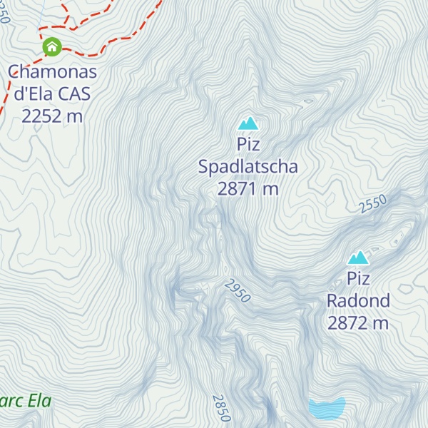 Map of Piz d'Uglix