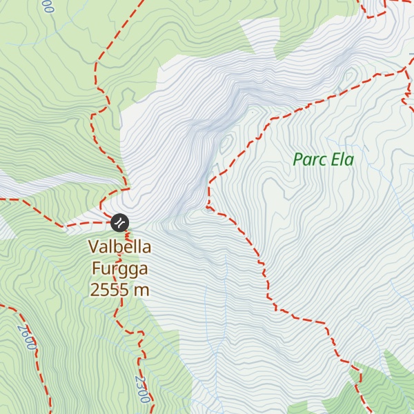 Map of Valbellahorn
