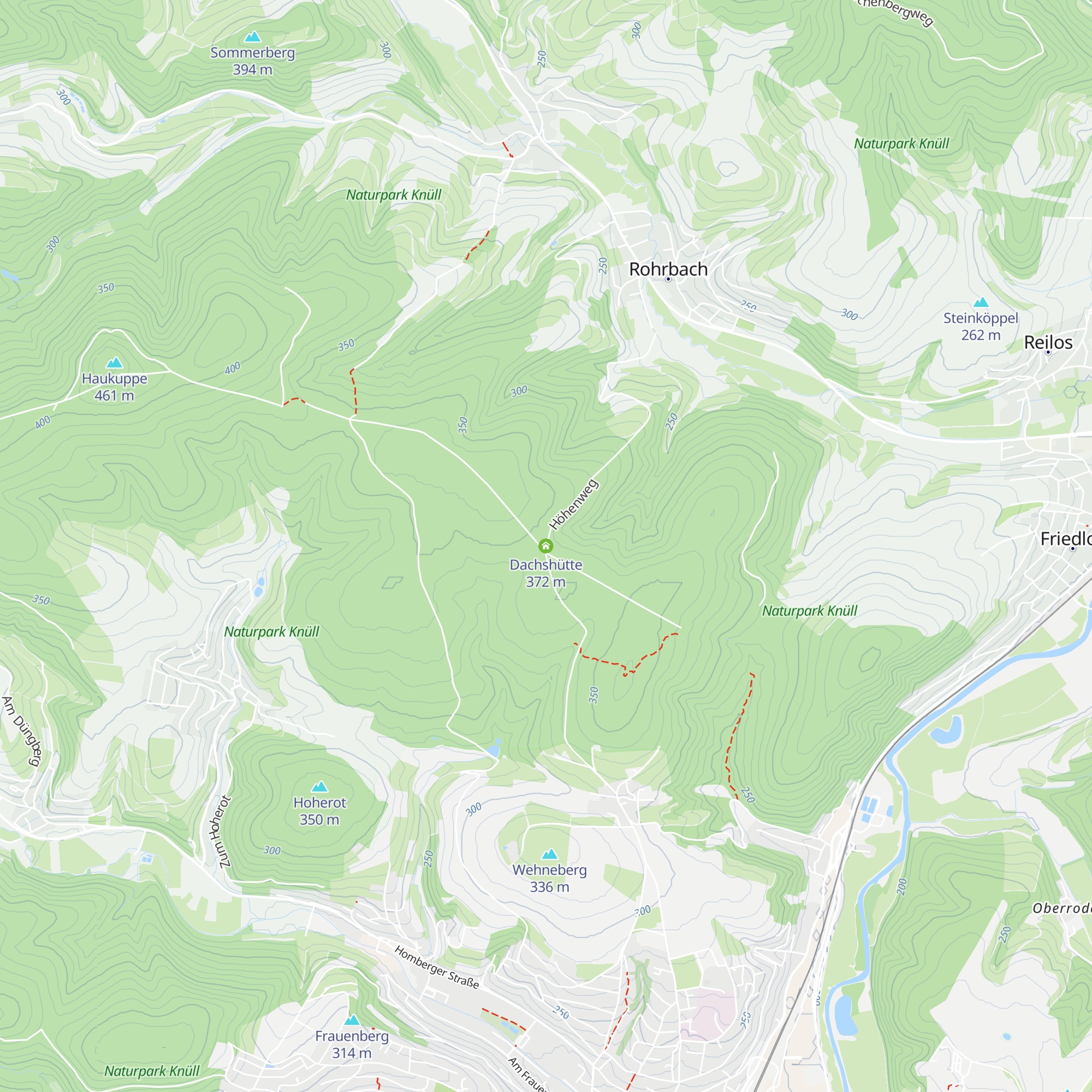 Dachshütte map