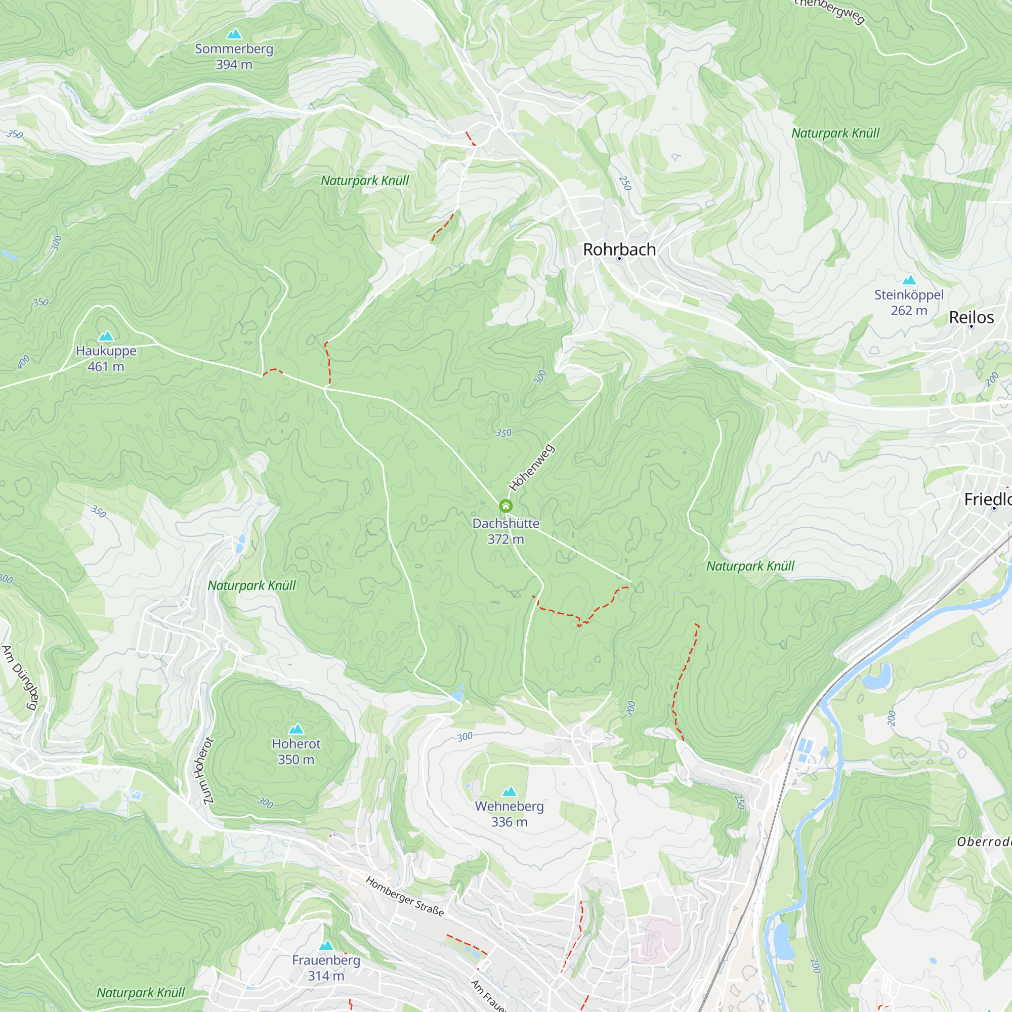 Dachshütte map