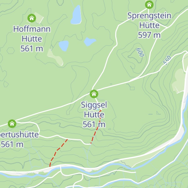 Map of Siggsel Hütte