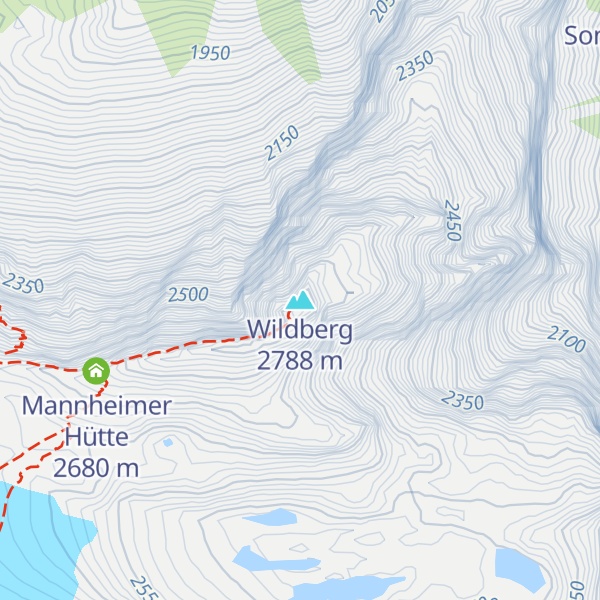 Map of Wildberg