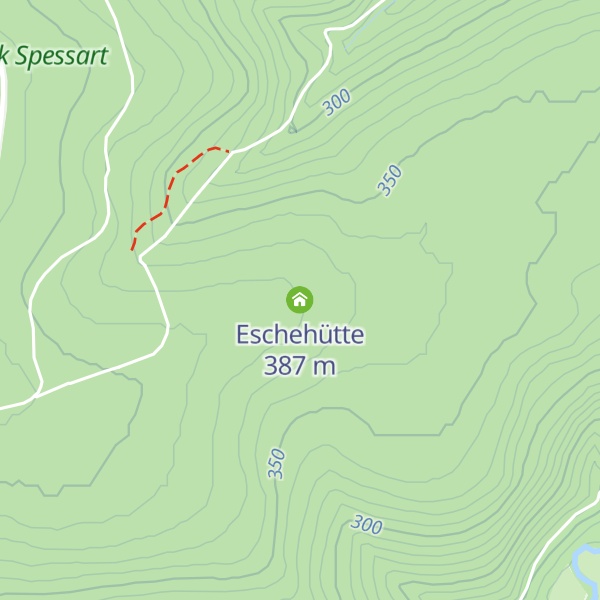 Map of Eschehütte