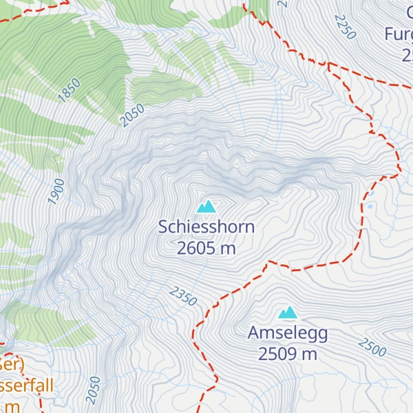 Map of Schiesshorn
