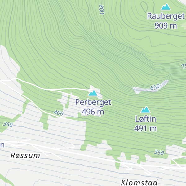 Map of Perberget
