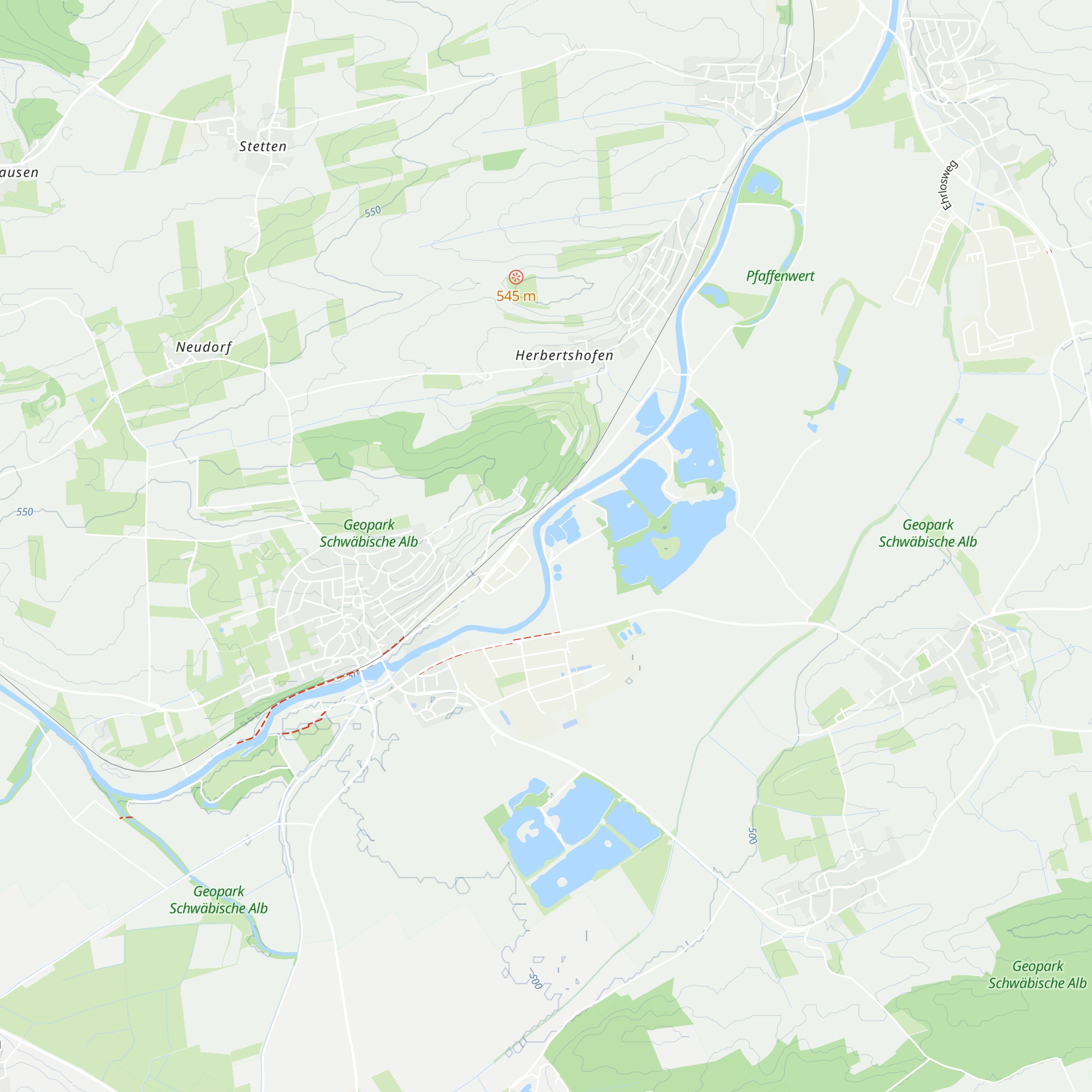Fischerhütte Rottenacker map