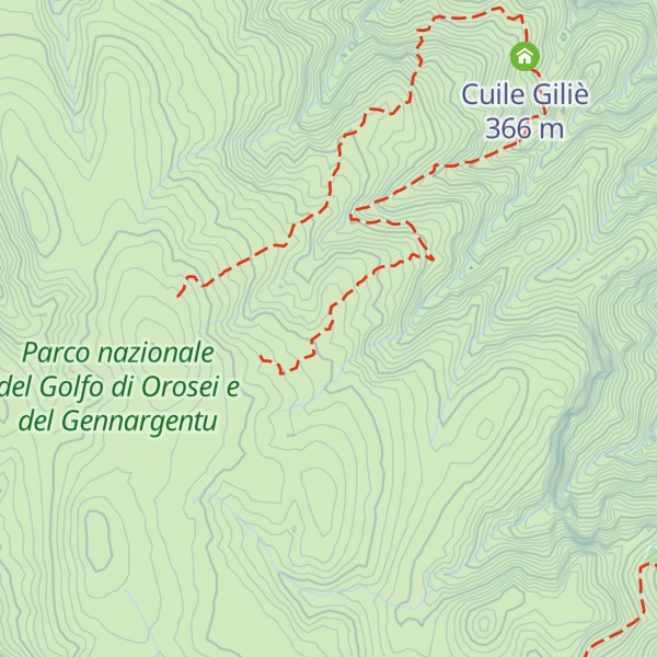 Map of Cuile Truncone Vecchio
