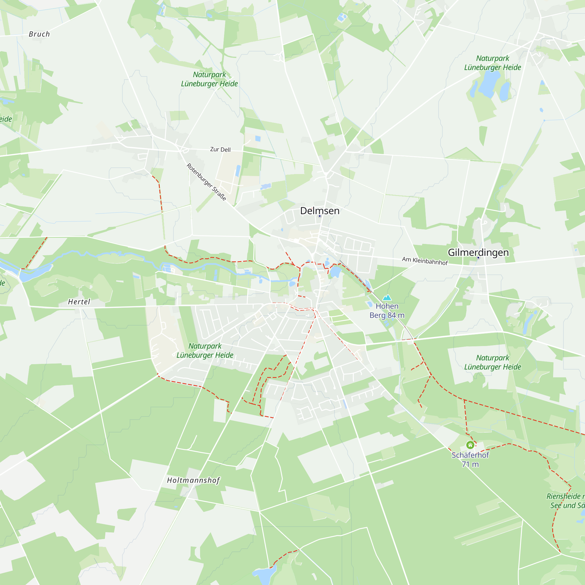 Heide-Touristik Neuenkirchen map