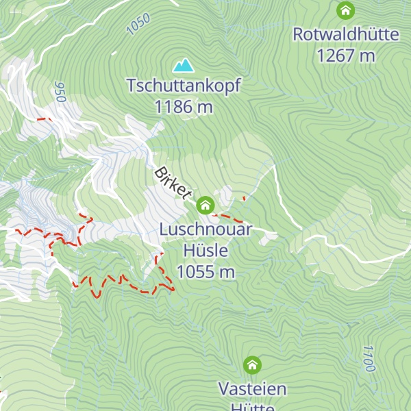 Map of Luschnouar Hüsle