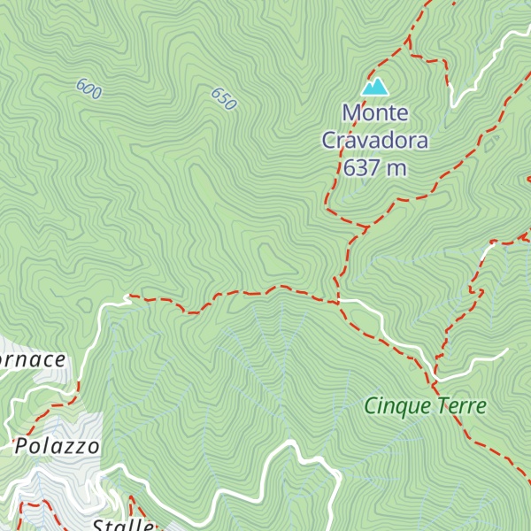 Map of Monte Malpertuso
