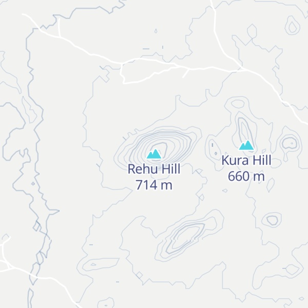 Map of Rehu Hill