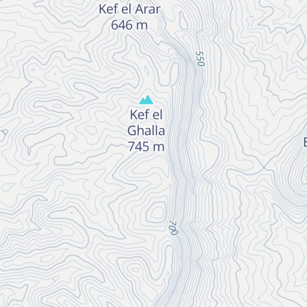 Map of El Kouba