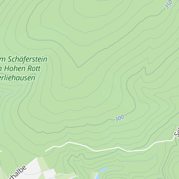 Map of Schutzhütte Schäferstein
